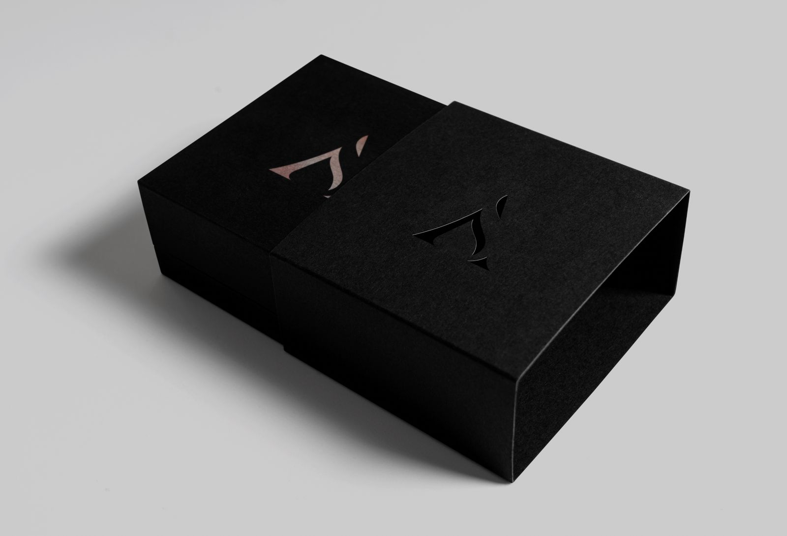 Branded box.